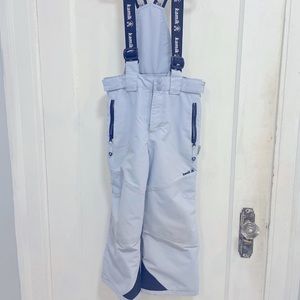 Kids Kamik snow pants with bib. Lavender, size 6 116.